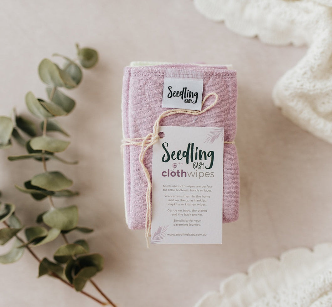 Seedling Baby Cloth Wipes 6pk
